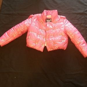$10 Kid Clothes! Pink Bomber Jack Size 12